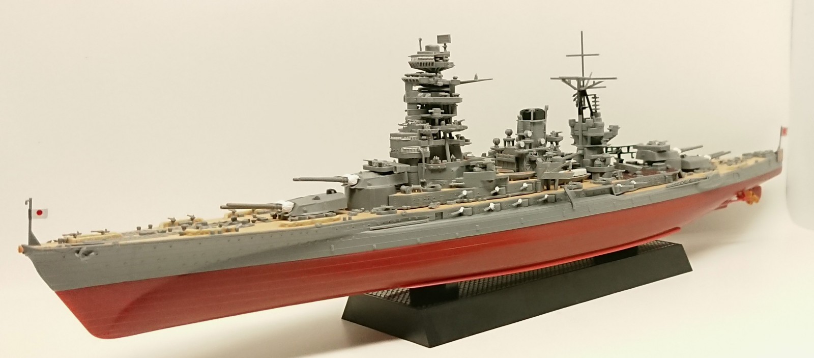 フジミ 1 700 艦nextシリーズno 13 戦艦長門 製作記 完成 初心者プラモデル道