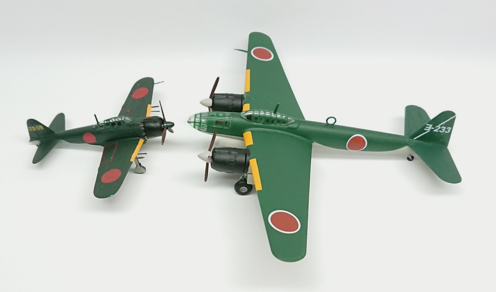 F-toys 1/144 双発機コレクション3 日本軍爆撃機「銀河11型」 製作 