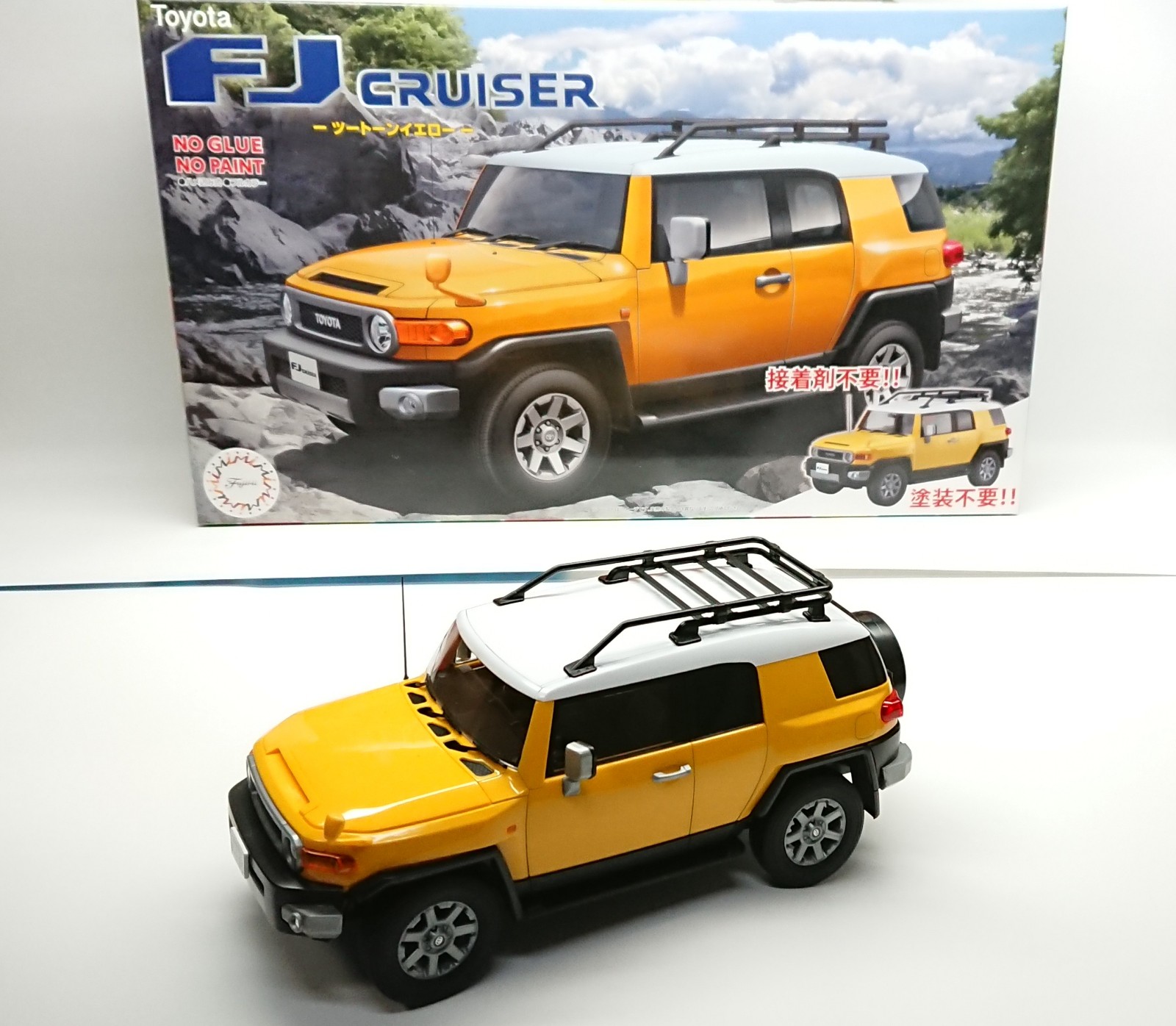 1/30 トヨタ FJクルーザー FJ CRUISER 非売品 カラーサンプル ミニカー 